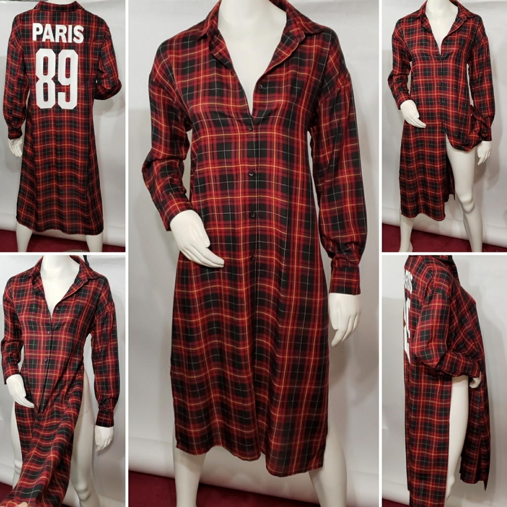 Plaid Max Top